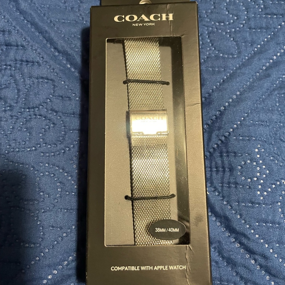 Coach Apple Watch Band ($75)